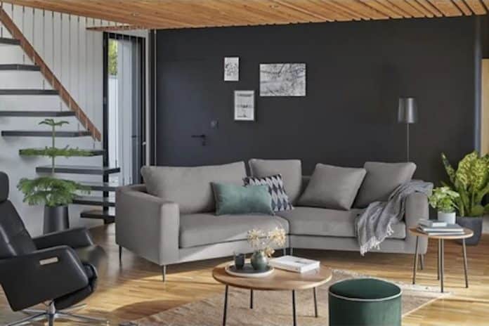 Camif propose un canapé 100% de matière recyclé.