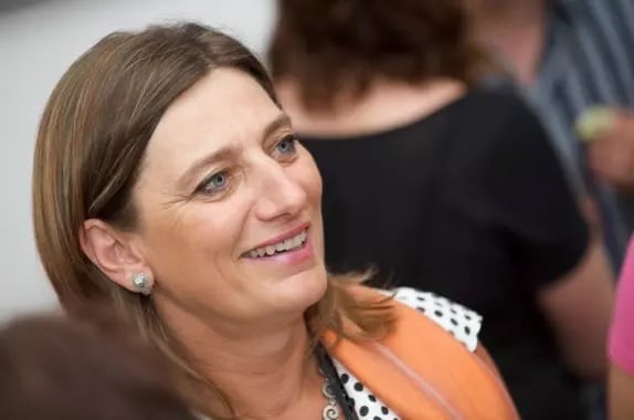 Frédérique Clavel à la tête de l'EM Normandie.